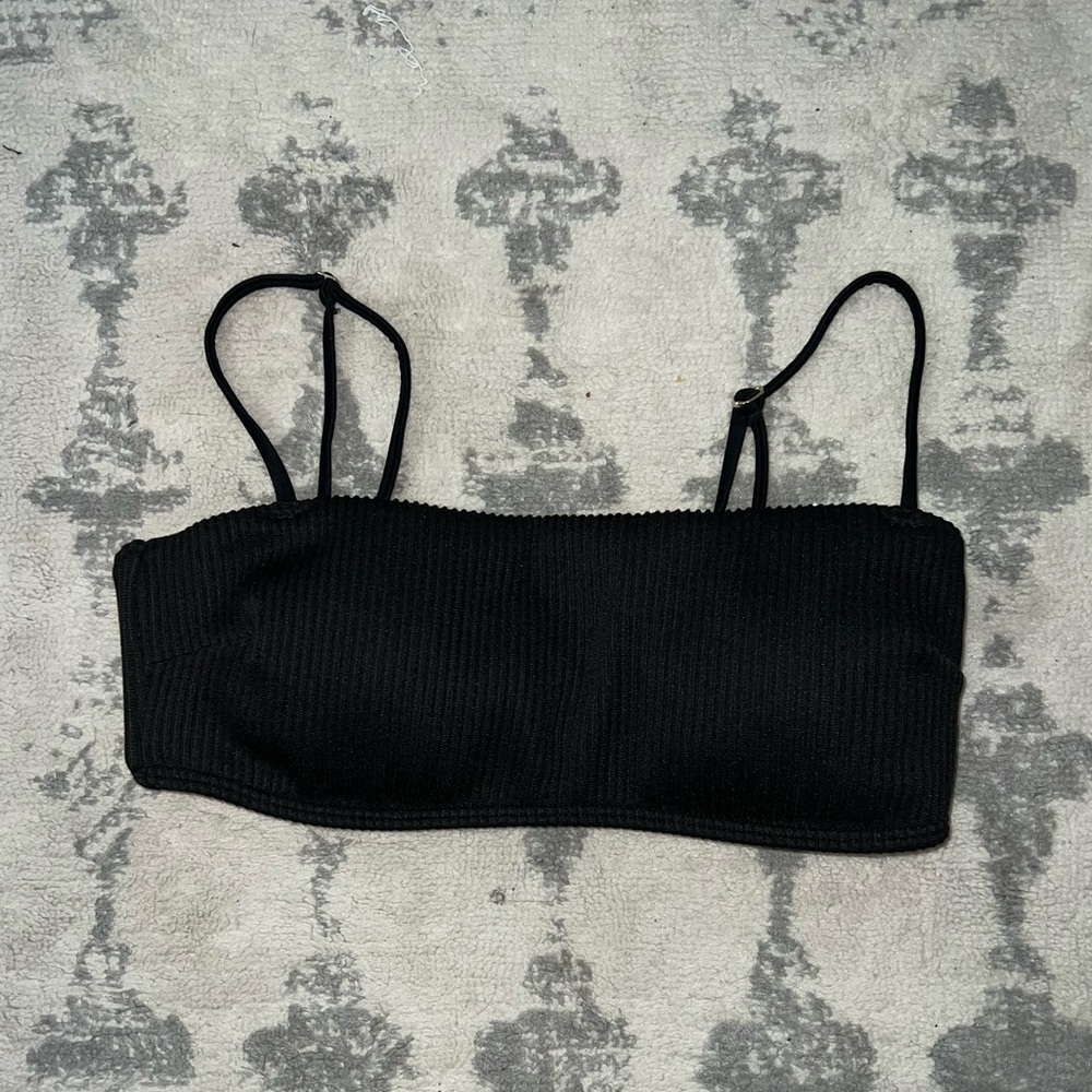 Hollister black bikini top